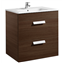 Mueble wenge 70cm 2 cajones Debba Roca