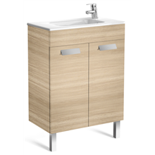 Mueble roble 60cm compacto con puertas Debba Roca