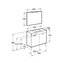 Pack mueble roble 60cm compacto puertas Debba Roca