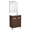 Pack mueble wenge 60cm compacto puertas Debba Roca