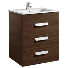 Mueble wenge 60cm 3 cajones Debba Roca