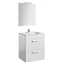 Pack mueble blanco 60cm 2 cajones Debba Roca