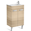 Mueble roble 50cm compacto con puertas Debba Roca