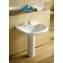Lavabo con pedestal Dama Retro 63x50,5cm Roca
