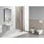Lavabo semipedestal Debba 50x42cm Roca