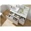 Pack mueble 90 cm blanco brillo Heima Roca