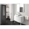 Pack mueble 90 cm blanco brillo Heima Roca