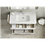 Pack mueble blanco 70cm compacto 2 cajones Debba Roca
