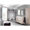 Pack mueble roble 120cm 6 cajones Debba Roca