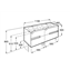 Mueble Unik wenge 120cm Victoria-N Roca