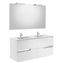 Mueble Pack blanco 120cm Victoria-N Roca