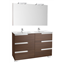 Mueble Pack Family wenge 120cm Victoria-N Roca