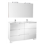 Mueble Pack Family blanco 120cm Victoria-N Roca