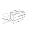 Mueble Unik wenge 100cm Victoria-N Roca
