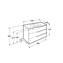 Mueble Unik Family gris 100cm Victoria-N Roca