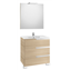 Mueble Pack Family roble 100cm Victoria-N Roca