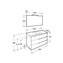 Mueble Pack Family blanco 100cm Victoria-N Roca