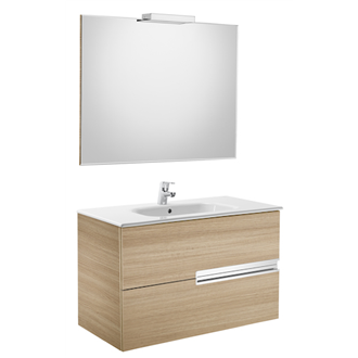 Mueble Pack roble 90cm Victoria-N Roca