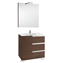 Mueble Pack Family wenge 90cm Victoria-N Roca