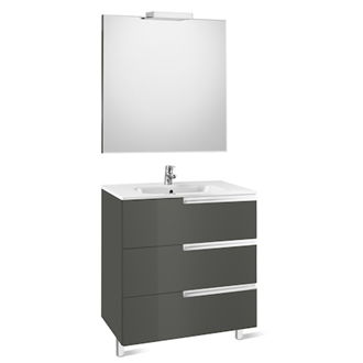 Mueble Pack Family gris 90cm Victoria-N Roca