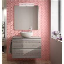 Mueble 81cm y lavabo de posar SPIRIT SALGAR