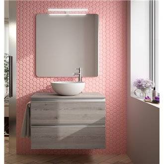Mueble 81cm y lavabo de posar SPIRIT SALGAR