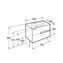 Mueble Unik wenge 80cm Victoria-N Roca