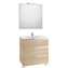 Mueble Pack Family roble 80cm Victoria-N Roca