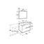 Mueble Pack blanco 70cm Victoria-N Roca