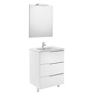 Mueble Pack Family blanco 70cm Victoria-N Roca