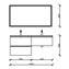 Mueble 120cm 3 cajones SPIRIT SALGAR