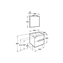 Mueble Pack wenge 60cm Victoria-N Roca
