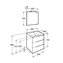 Mueble Pack Family roble 60cm Victoria-N Roca