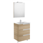 Mueble Pack Family roble 60cm Victoria-N Roca