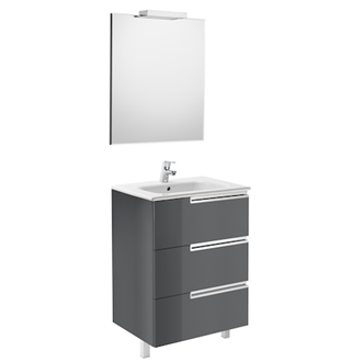 Mueble Pack Family gris 60cm Victoria-N Roca