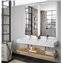 Lavabo doble + Encimera 120cm SPIRIT SALGAR