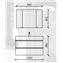 Mueble 101cm 2 cajones SPIRIT SALGAR