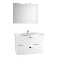 Mueble Pack blanco 100cm Victoria Basic Roca