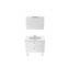 Mueble Pack 2 cajones blanco 80cm Victoria Basic Roca