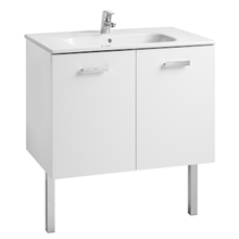 Mueble 2 puertas blanco 80cm Victoria Basic Roca