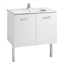 Mueble 2 puertas blanco 80cm Victoria Basic Roca