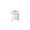 Mueble 2 cajones blanco 70cm Victoria Basic Roca
