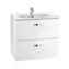 Mueble 2 cajones blanco 60cm Victoria Basic Roca