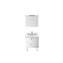 Mueble Pack 2 cajones blanco 60cm Victoria Basic Roca