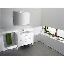 Mueble Pack 2 cajones blanco 70cm Victoria Basic Roca