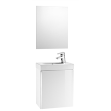 Mueble blanco con espejo Mini Roca