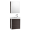 Mueble wenge con armario-espejo Mini Roca
