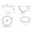 Lavabo de encastrar WCA