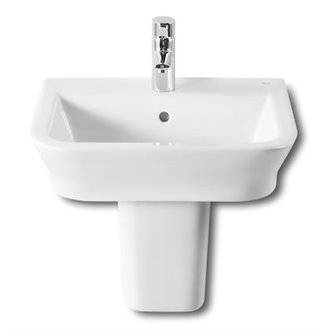 Lavabo semipedestal The Gap 50x42cm Roca
