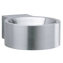 Lavabo a pared acero inox satinado Timblau